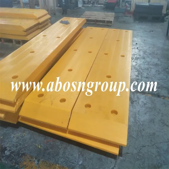 High Impact UHMWPE Marine Fender Pad Countersunk Holes Chamfered Edges
