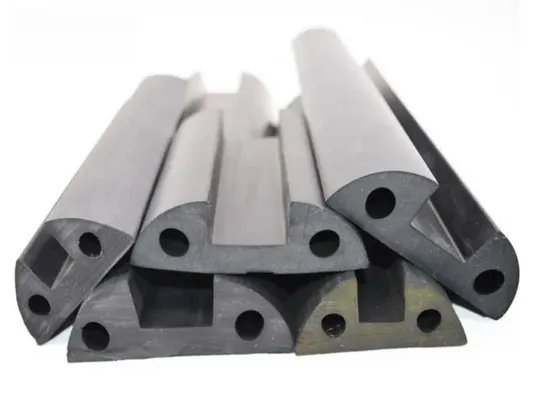 D-Shaped Rubber Boat Marine Pier Fender Boat Rubber Fender Strip Rubber Fender Boat Dock Bumpers