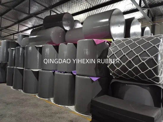 EVA Foam Filled Marine Fenders with Strong Reinforcement Layers and Chains
