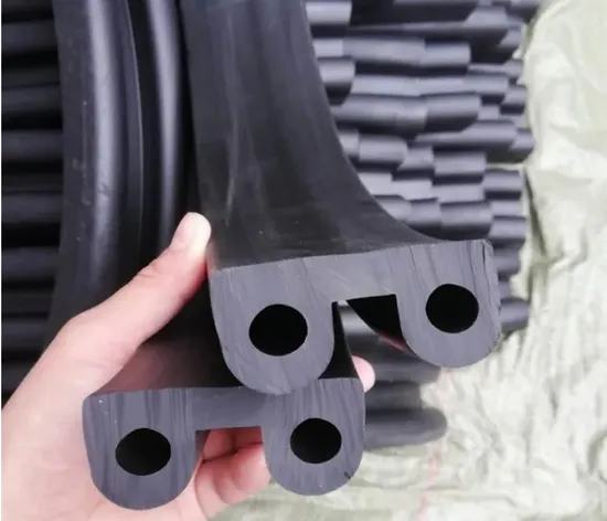 Dock D Type Rubber Fender and Rubber Bumper for Wharf and Extruded Marine Boats