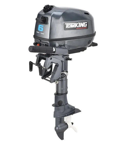 Outboard Engine 6HP, Gasoline Boat Power, Small Fishing Boat Propeller