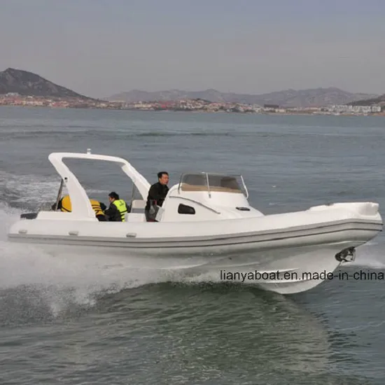 Liya 27FT 250HP Cabin Boat High Speed Patrol Boats Inflatable