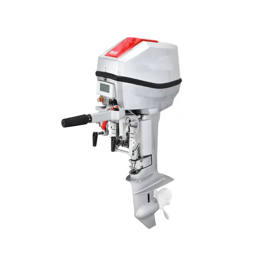 96V 9kw Brushless Pmsm Electric Outboard Motor for Marine