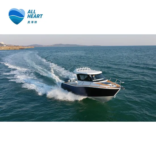 25FT/7.5m Aluminum Yacht Cuddy Cabin Boat Luxury Boat Aluminium Boats for Fishing