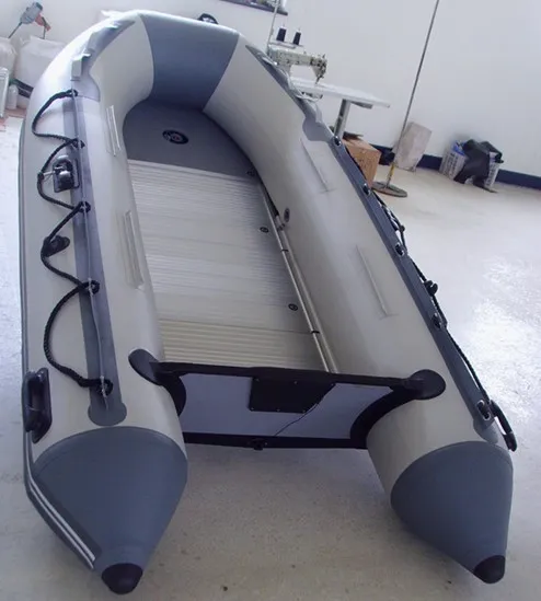 CE Approved Aluminum Floor Hypalon/PVC Inflatable Boat