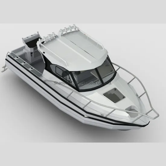 CE Certification Boats 25FT 7.9m Aluminum Deep-V Bottom Marine Grade Fishing Boats