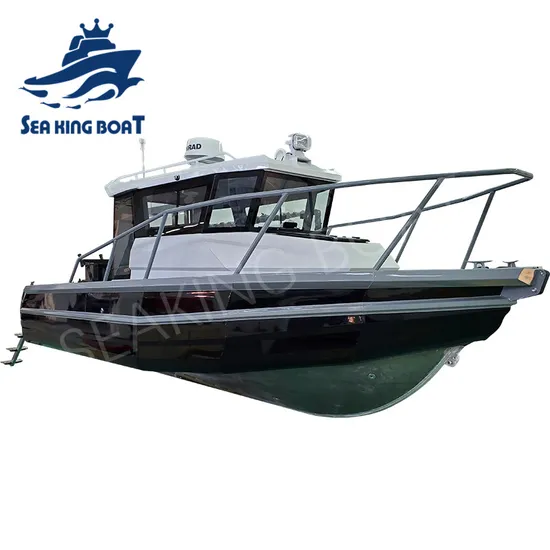 Seaking Sk-E750W 7.5m 25FT Aluminum Fishing Boat for Sale