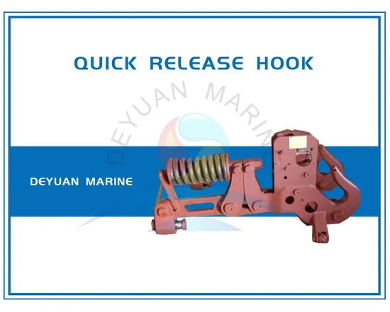 Marine Quick Release Springless Towing Hook