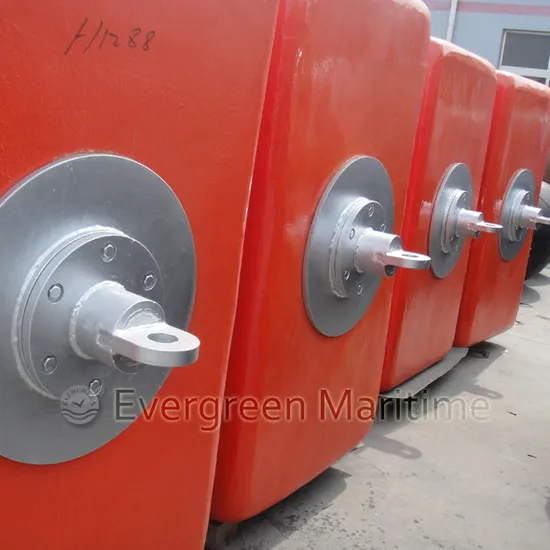 Evergreen Floating Polyurethane EVA Pick up Cylindrical Foam Filled Buoy Price