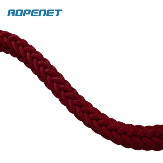 12 Strands Marine Nylon/PE/PP/UHMWPE Floating Mooring Rope