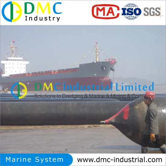 Inflatable marine shipping salvage lifting rubber airbag