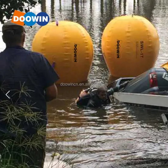 Professional Scuba Salvage Floating Parachute Commercial Underwater Lift Bags