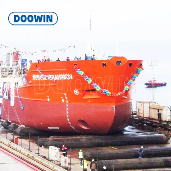 Launch and Upgrade Ships Marine Docking Inflatable Rubber Airbag