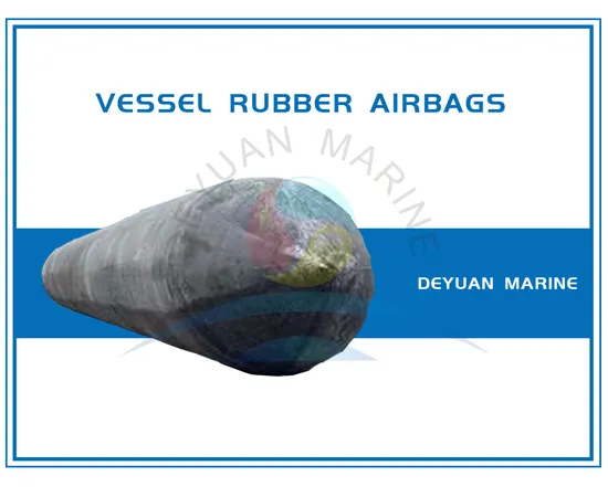 Big Carrying Capacity Ship Launching Pneumatic Rubber Airbags