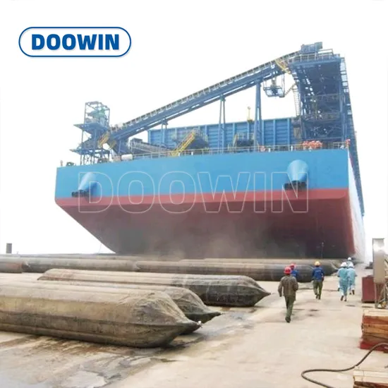 Boat Launching Inflatable Salvage Marine Rubber Ship Airbag