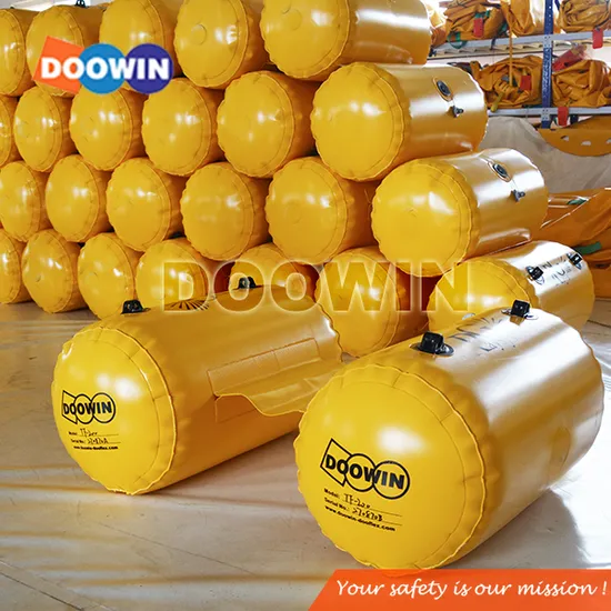 Modular Floating Pontoon Twin Boom Underwater Pipe Laying Cable Floats