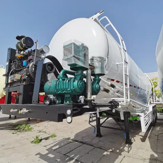 Factory Price Bulk Cement Tanker Trailer Truck Trailer Large Drum Tank Bulk Tanker Semi Trailer