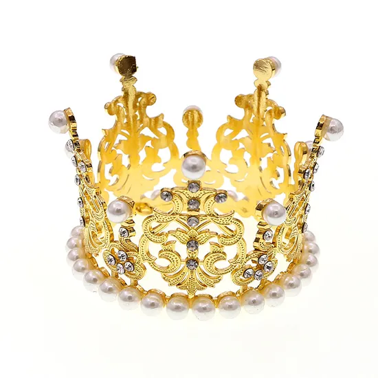 Factory Price Children′s Alloy Round Crown
