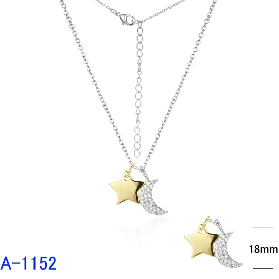 New Design Fashion Jewelry 925 Sterling Silver Cubic Zirconia Heart Necklace