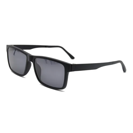 High Quality Ultem Men Clip on Optical Frame Sunglasses