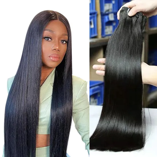 Unprocessed Straight Wave 6 to 30inches Remy Hair Bundles Raw Virgin Human Brazilian Cuticle Aligned Hair