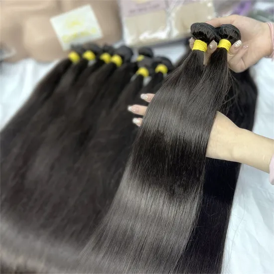 Raw Virgin Hair Bundles Straight Brazilian Hair Extension Vendors