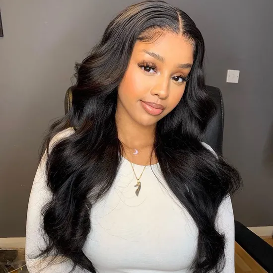 Wholesale Guangzhou Glueless Vietnamese Human Hair 5X5 HD Lace Frontal Wig for Women with Baby Hair