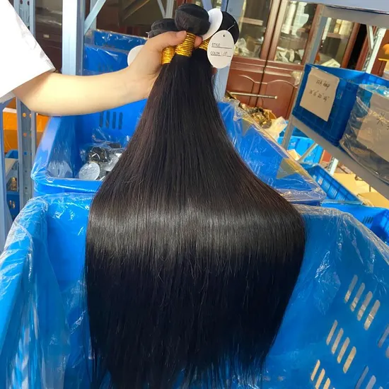 100% Brazilian Human Hair Straight Human Hair Extension for Women