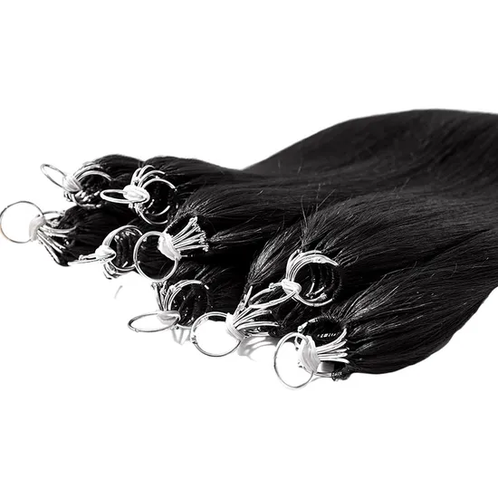 DIY Seamless Invisible Feathers Human Hair Extension