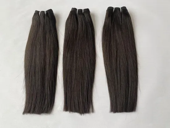 Vietnamese Human Hair Bulk Extension Straight Wavy Curly Full Cuticle Aligned Hair