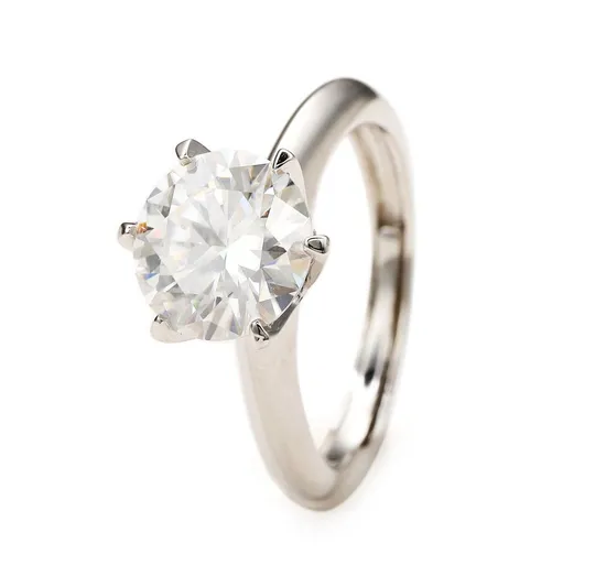 Moissanite Basket Earring and Ring for Factory Direct