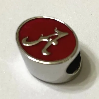 Customized Sports Teams / Colleagues / Company Logo Charm Beads Stainless Steel Metal