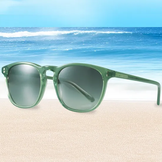 Quality Manufactory Italy Handmade Acetate Polarized Men Sunglasses