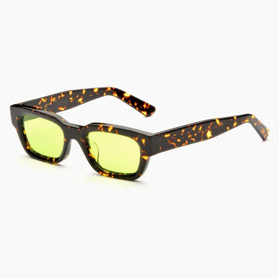 New Luxury Designer Acetate Frames Sunglass Women Gafas De Sol Sun Glass Polarized Trendy Retro Square Ladies Sunglasses Men