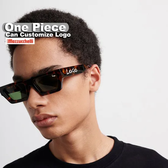 Original High Quality Occhiali Da Sole Fashion Polarized Retro Trendy Men Women Square Designer Vintage Custom Logo Sunglasses