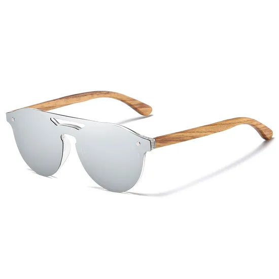 Stylish Bamboo Wood Sunglasses with UV400 Polarized Lenses