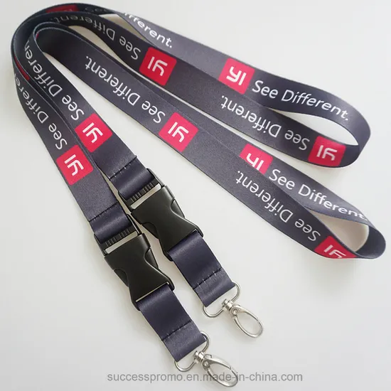 Polyester Sublimation Lanyards/Custom Woven Lanyards/Printed Mobile Lanyards