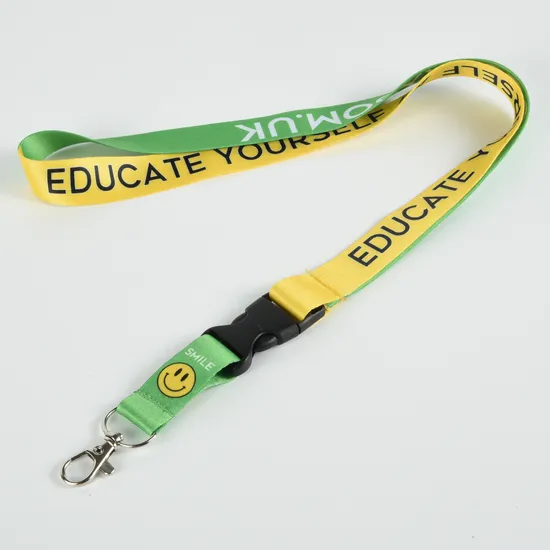Custom Full Color Dye Sublimation Printing Lanyard