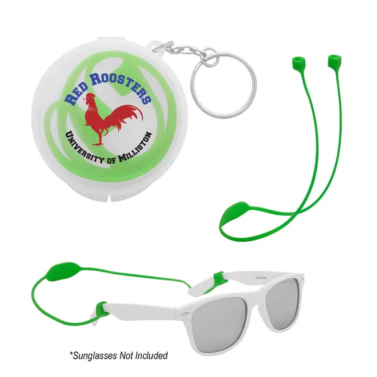 Silicone Wireless Ear Bud Holder Secure Strap Ear Pod Sunglass Holder
