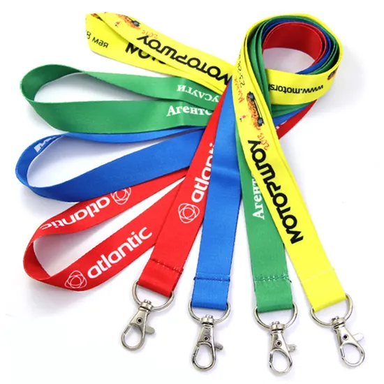 Personalized Neck Tool Printing Polyester Sublimation Custom Lanyards with Logo Custom