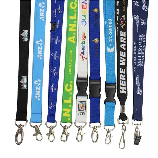 Personality Custom All Kinds of Polyester Lanyards for Promotion (XF-LY03)