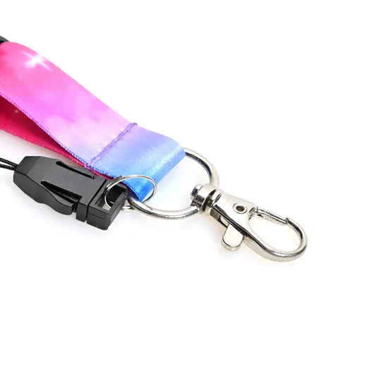 Colorful Lanyards with Detachable Buckle for Mobile Phone