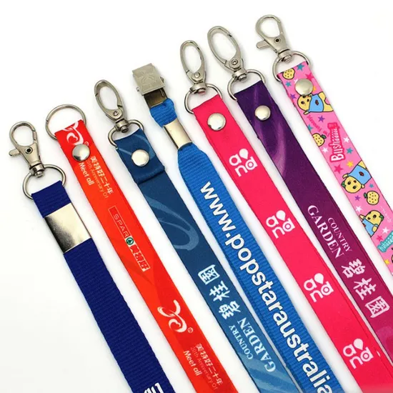 Promotion Gift Item Marketing Promotional Item Cheap Personalized Custom Logo Printed Lanyards Supplier Polyester Lanyard