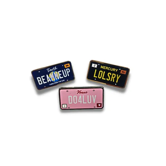 Wholesale Pin Metal Pins High Quality Factory Custom Metal Soft Hard Enamel Badge Coin Lapel Pin