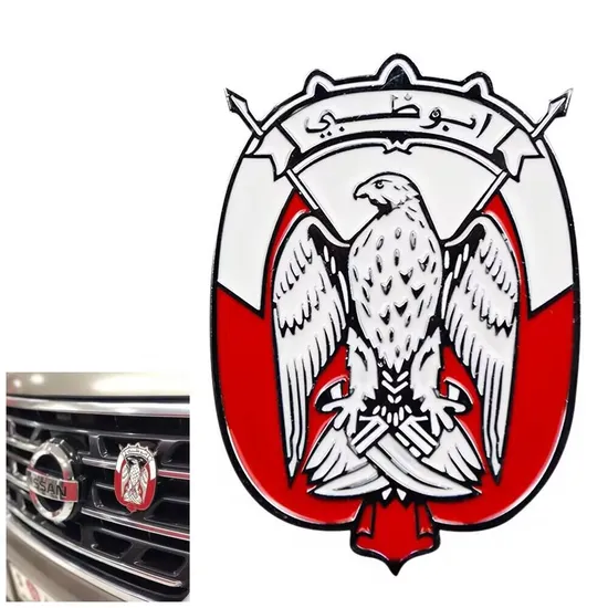 Manufacturer Professional Custom Made Waterproof Metal Alloy Decoration Auto Car Logo Badge Grill Emblem
