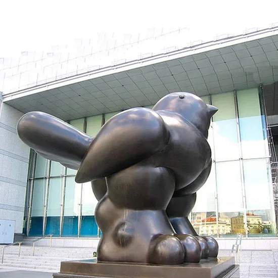 Large 2024 Casting Classical Garden Art Deco Botero Bird Metal Sculpture