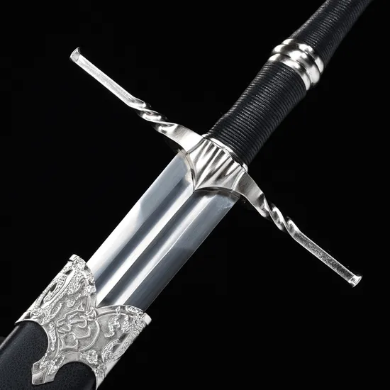 Latest The Witcher 3: Wild Hunt Stainless Steel Blade Geralt Medieval Sword