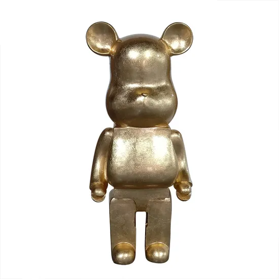 Cartoon Resin Statue Bearbrick Home Decor Toys Bearbrick Sculpture Statue Resin Cartoon Statue for Decoration