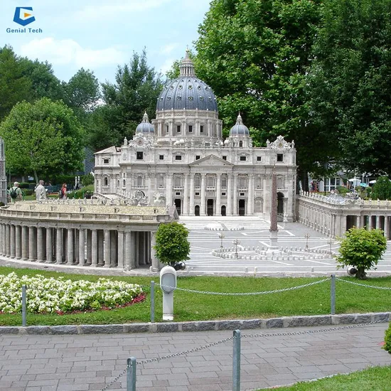 Ccmb07 High Quality Mini Building Statue Famous Landmark for Garden