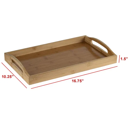 Wooden Serving Tray Custom Wood Craft Tray